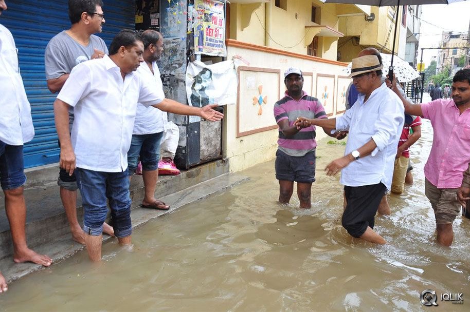 Maa-Association-Flood-Relief-program-At-Allwyn-Colony